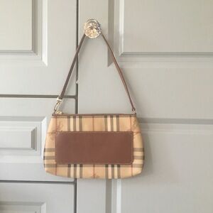 Burberry leather hand bag